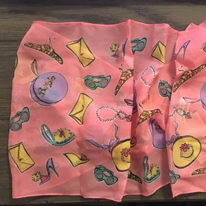 Barbie 35th Anniversary Print Scarf